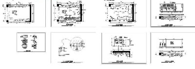 专卖店装修图CAD图纸