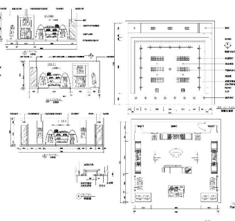 专卖店建筑cad图