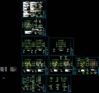 农居房结构CAD图纸