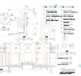 星河湾规划素材cad图纸