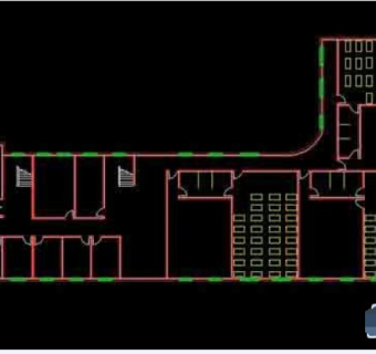 简洁幼儿园设计cad方案施工图