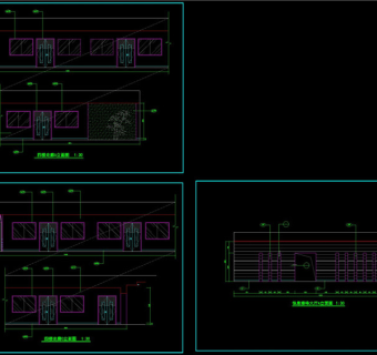 幼儿园休息接待大厅CAD图纸