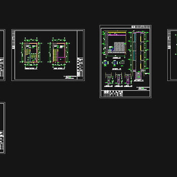 楼梯详图设计CAD图纸