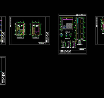 楼梯详图设计CAD图纸