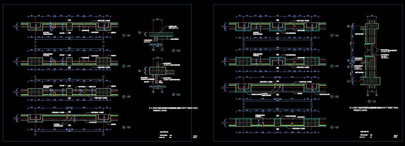 某大学图书馆cad图纸建筑