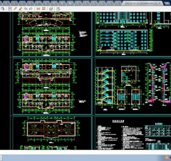 北方某地品医院cad设计施工图纸