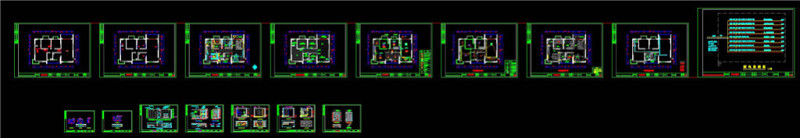 平面方案CAD图纸