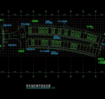 停车场地CAD图纸