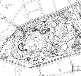中央公园CAD图库