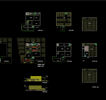 宝马汽车展厅cad图纸