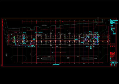车站规划设计素材cad图纸