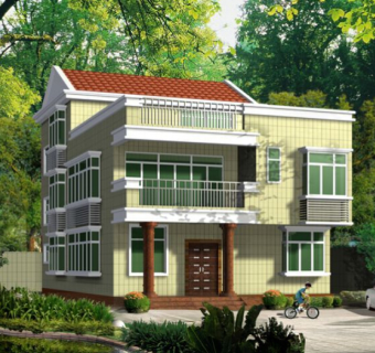 三层别墅CAD图纸