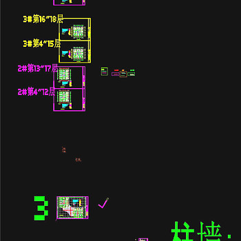 建筑规划效果CAD图纸