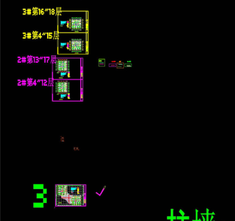 建筑规划效果CAD图纸