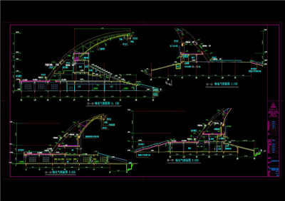 电气剖面CAD图纸
