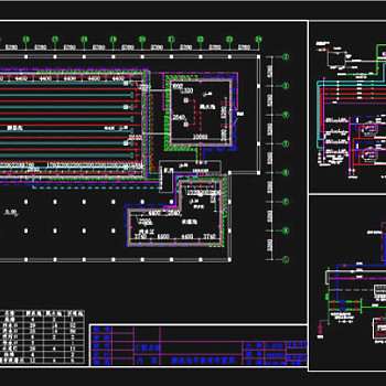 游泳池平面图CAD图纸