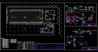 游泳池平面图CAD图纸