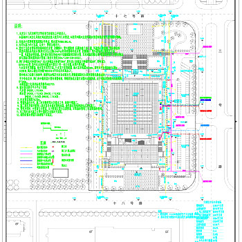 总平面图CAD图纸