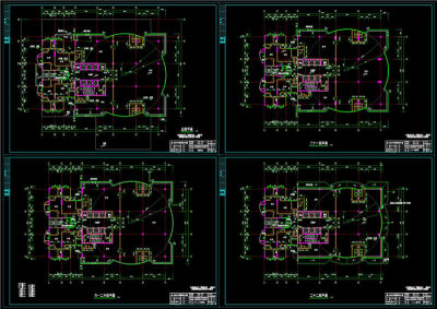 22层平面CAD图纸