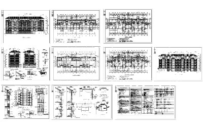 住宅楼cad