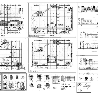 大型超市全套cad图纸