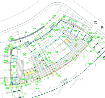酒店施工设计CAD图纸