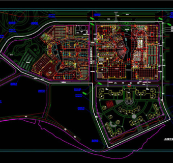 博物馆规划设计CAD图纸