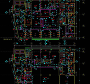 医院建筑素材CAD图纸