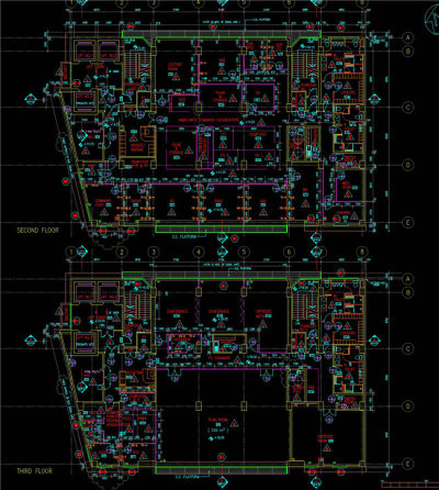 医院建筑素材CAD图纸