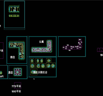 标准层平面CAD图纸
