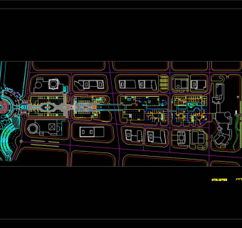 二层平面CAD图纸