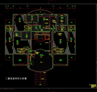 别墅住宅cad图稿素材