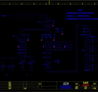 电气图CAD机械图纸