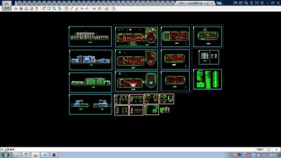 公司办公楼全套CAD建筑图
