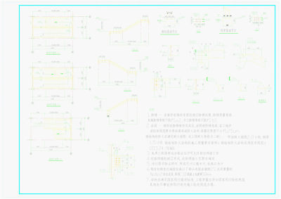 钢楼梯CAD设计图