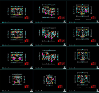宅户型图CAD图纸