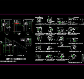 走廊及配电间大样CAD图纸