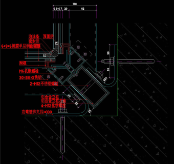 玻璃幕墙设计素材CAD图纸