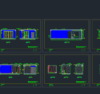 cad文件高级会所施工图