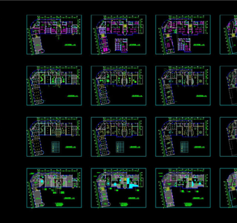 幼儿园装修平面CAD图纸