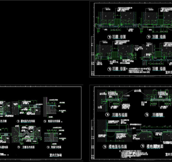 室内变形缝CAD图纸