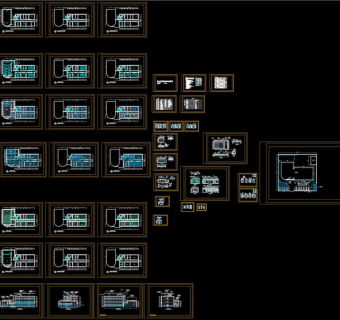 西集培训学校CAD图纸