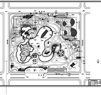 定位坐标图CAD图纸