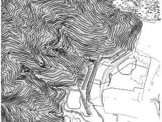 CAD深圳兰溪谷公园景观总平面图纸