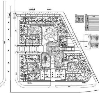 CAD环境景观灯线图纸