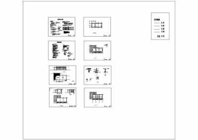 CAD通杨运河公园图纸15-22小卖部图