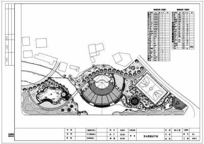 公园设计001CAD图纸