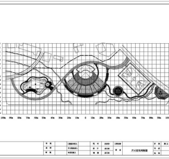 公园设计003CAD图纸