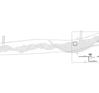 公园改造码头断面CAD图纸