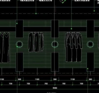 服装类cad设计素材图片